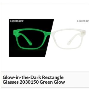 Glow in the dark non prescription glasses